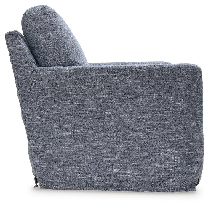 Nenana Next-Gen Nuvella Swivel Glider Accent Chair - Home Furniture And More (Brentwood, MD)