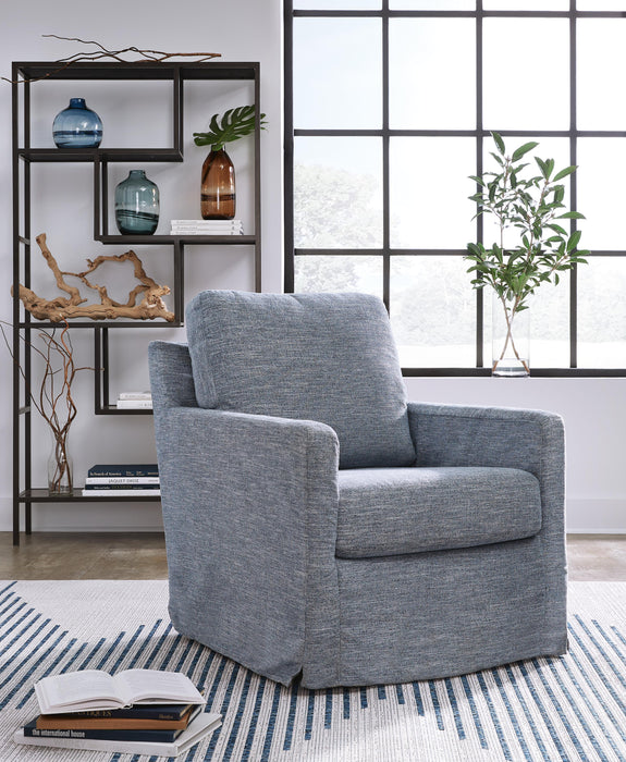 Nenana Next-Gen Nuvella Swivel Glider Accent Chair - Home Furniture And More (Brentwood, MD)