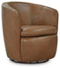 Kierreys Swivel Accent Chair - Home Furniture And More (Brentwood, MD)