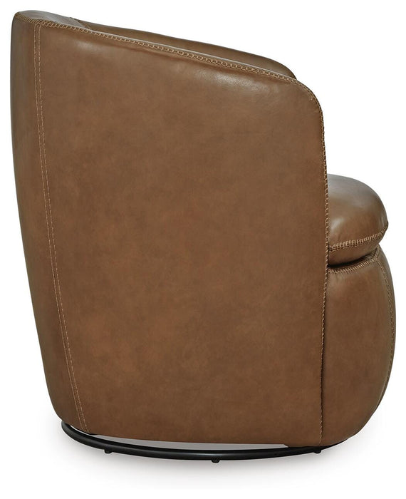Kierreys Swivel Accent Chair - Home Furniture And More (Brentwood, MD)