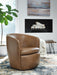 Kierreys Swivel Accent Chair - Home Furniture And More (Brentwood, MD)