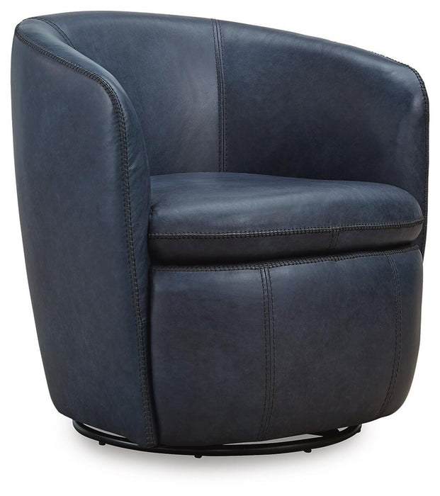 Kierreys Swivel Accent Chair - Home Furniture And More (Brentwood, MD)