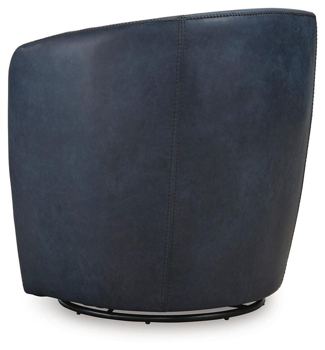 Kierreys Swivel Accent Chair - Home Furniture And More (Brentwood, MD)