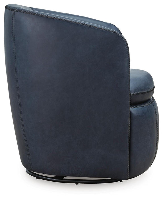 Kierreys Swivel Accent Chair - Home Furniture And More (Brentwood, MD)