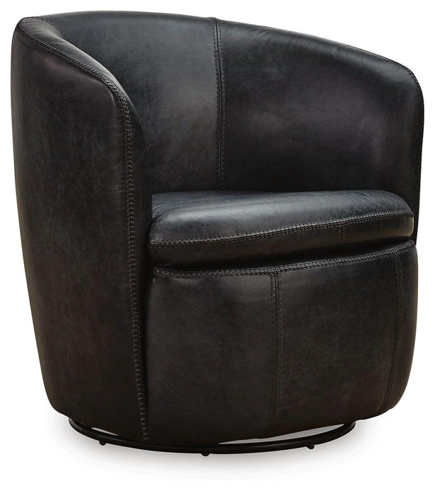 Kierreys Swivel Chair - Home Furniture And More (Brentwood, MD)