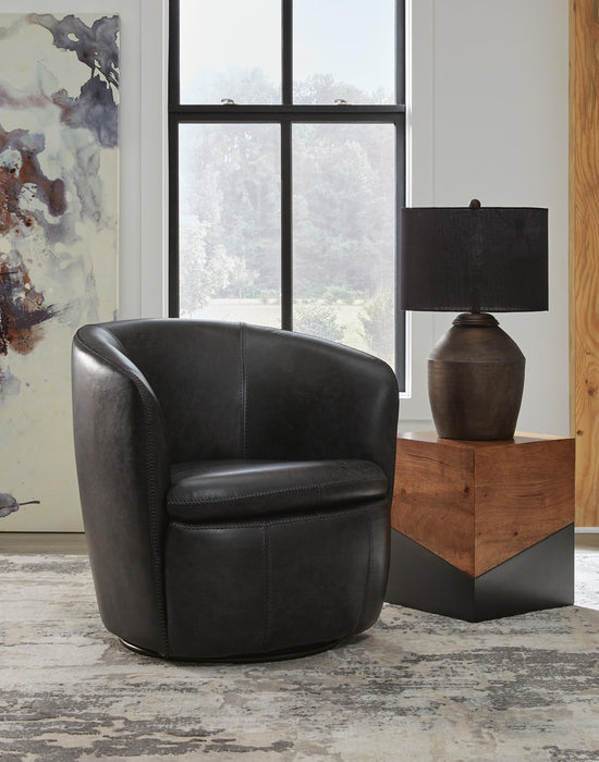Kierreys Swivel Chair - Home Furniture And More (Brentwood, MD)
