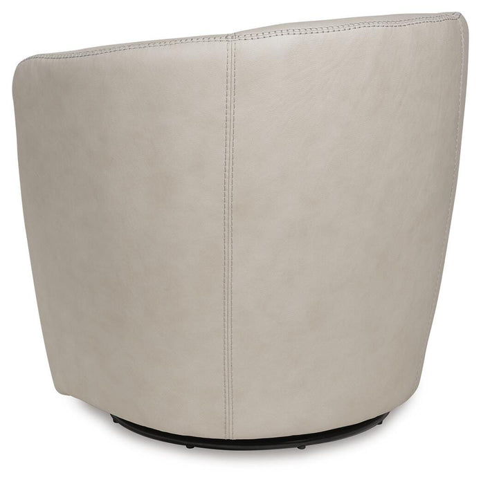 Kierreys Swivel Accent Chair - Home Furniture And More (Brentwood, MD)