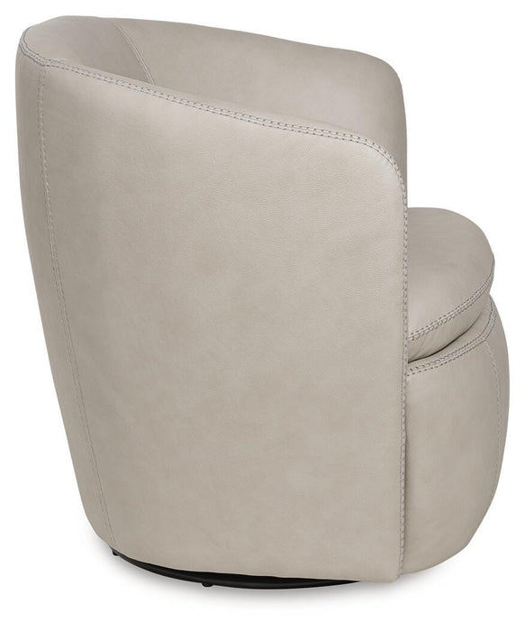 Kierreys Swivel Accent Chair - Home Furniture And More (Brentwood, MD)