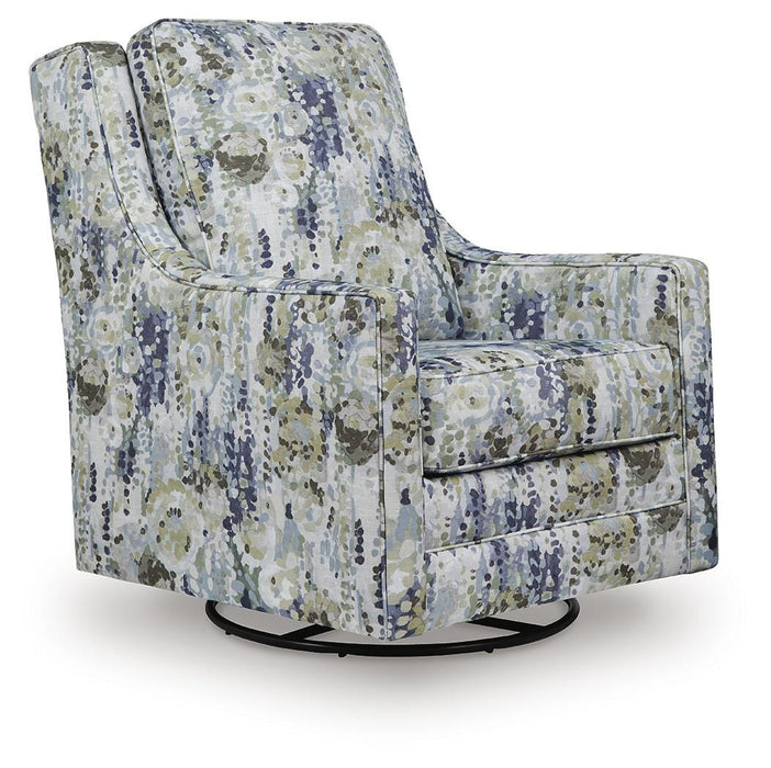 Dustinford Swivel Glider Accent Chair - Home Furniture And More (Brentwood, MD)