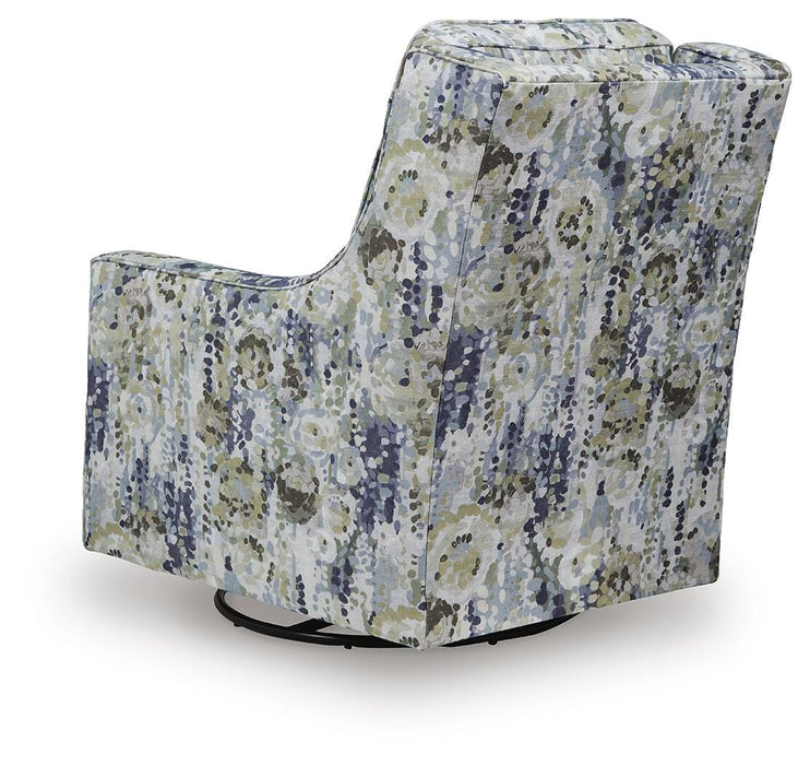 Dustinford Swivel Glider Accent Chair - Home Furniture And More (Brentwood, MD)