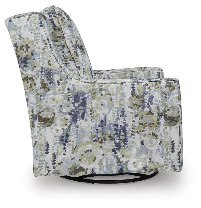 Dustinford Swivel Glider Accent Chair - Home Furniture And More (Brentwood, MD)