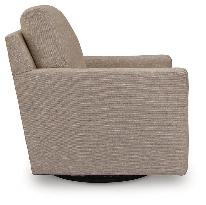 Freybourne Next-Gen Nuvella Swivel Accent Chair - Home Furniture And More (Brentwood, MD)