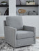 Freybourne Next-Gen Nuvella Swivel Accent Chair - Home Furniture And More (Brentwood, MD)