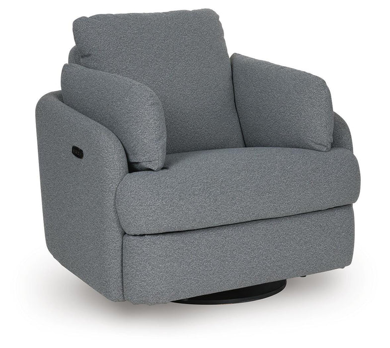 Alainmont Next-Gen Nuvella Swivel Power Recliner - Home Furniture And More (Brentwood, MD)