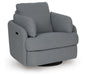 Alainmont Next-Gen Nuvella Swivel Power Recliner - Home Furniture And More (Brentwood, MD)