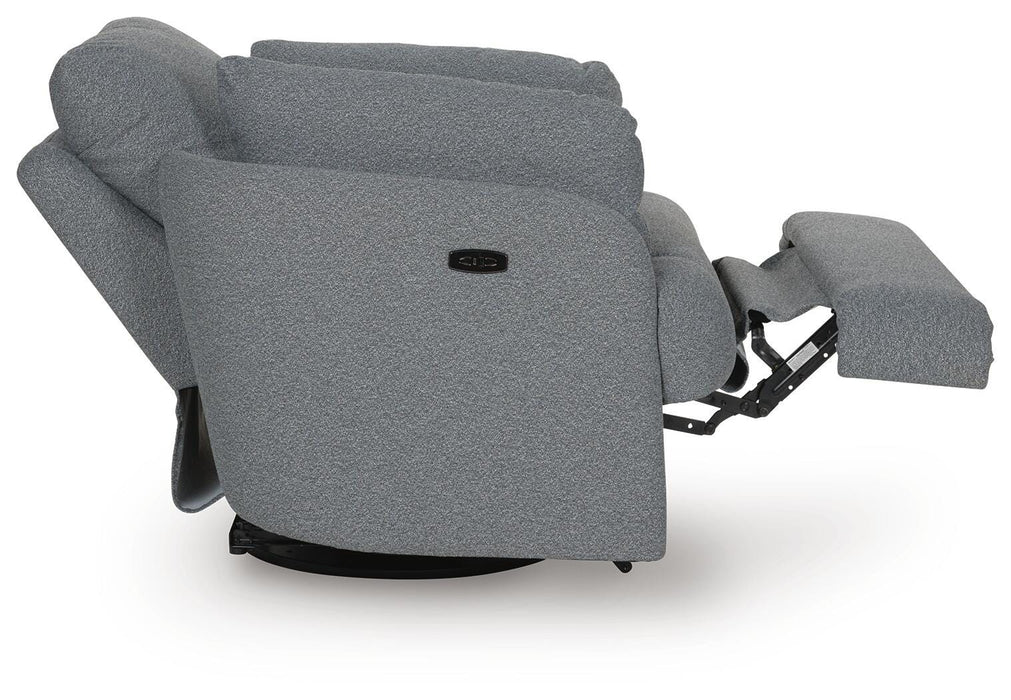 Alainmont Next-Gen Nuvella Swivel Power Recliner - Home Furniture And More (Brentwood, MD)