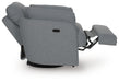 Alainmont Next-Gen Nuvella Swivel Power Recliner - Home Furniture And More (Brentwood, MD)