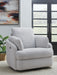 Alainmont Next-Gen Nuvella Swivel Power Recliner - Home Furniture And More (Brentwood, MD)