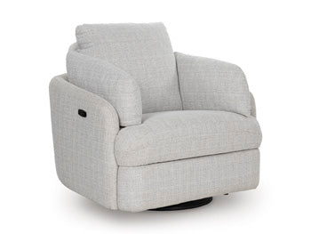 Alainmont Next-Gen Nuvella Swivel Power Recliner - Home Furniture And More (Brentwood, MD)