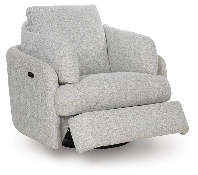 Alainmont Next-Gen Nuvella Swivel Power Recliner - Home Furniture And More (Brentwood, MD)