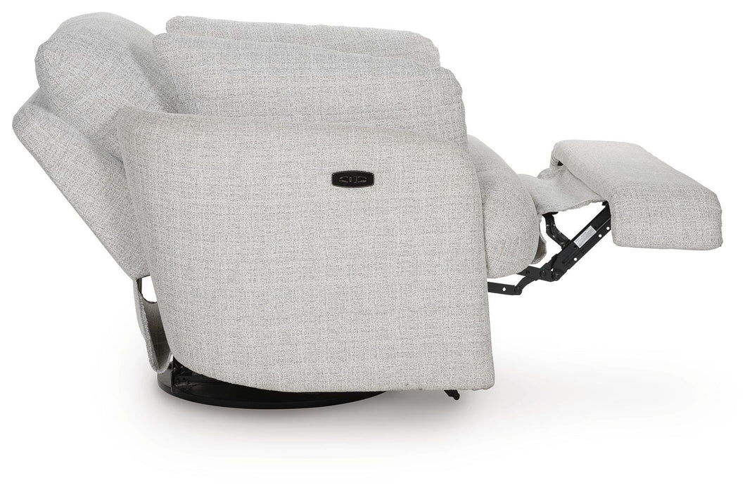Alainmont Next-Gen Nuvella Swivel Power Recliner - Home Furniture And More (Brentwood, MD)