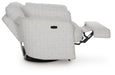Alainmont Next-Gen Nuvella Swivel Power Recliner - Home Furniture And More (Brentwood, MD)