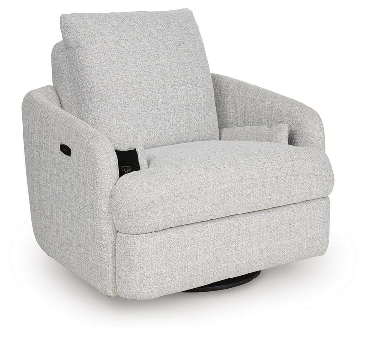 Alainmont Next-Gen Nuvella Swivel Power Recliner - Home Furniture And More (Brentwood, MD)