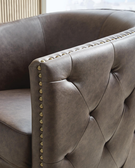 Brentlow Swivel Accent Chair - Home Furniture And More (Brentwood, MD)