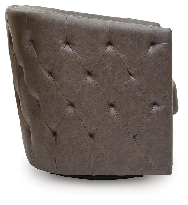 Brentlow Swivel Accent Chair - Home Furniture And More (Brentwood, MD)