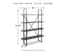 Gilesgrove Bookcase - Home Furniture And More (Brentwood, MD)