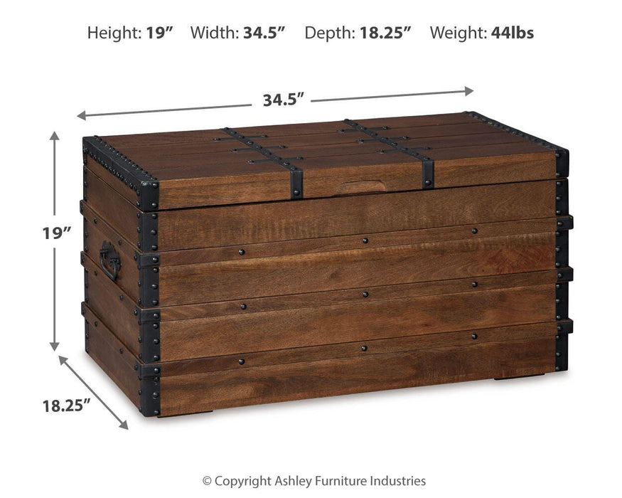 Kettleby Storage Trunk - Home Furniture And More (Brentwood, MD)