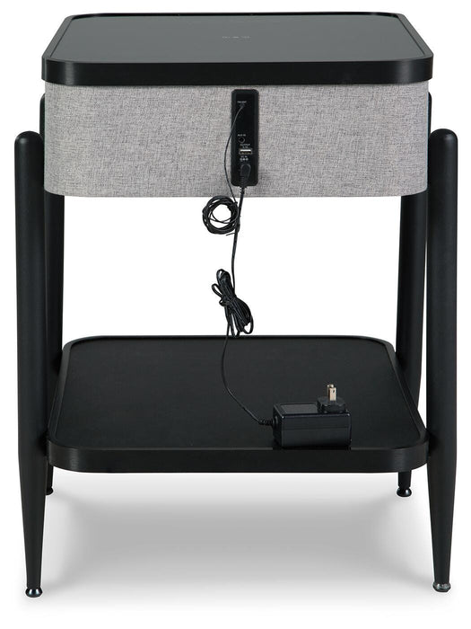 Jorvalee Accent Table with Speaker - Home Furniture And More (Brentwood, MD)