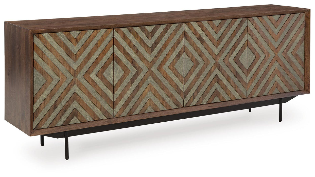 Dreggan Accent Cabinet - Home Furniture And More (Brentwood, MD)