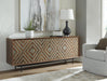Dreggan Accent Cabinet - Home Furniture And More (Brentwood, MD)