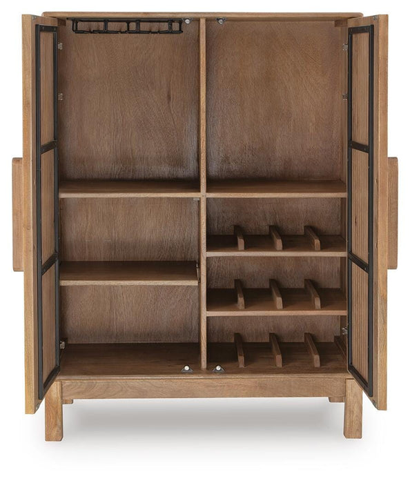 Pellamour Bar Cabinet - Home Furniture And More (Brentwood, MD)