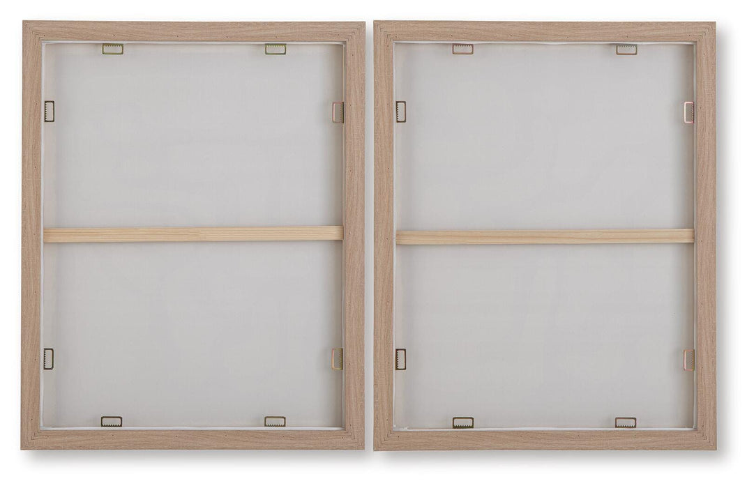 Waldett Wall Art (Set of 2) - Home Furniture And More (Brentwood, MD)