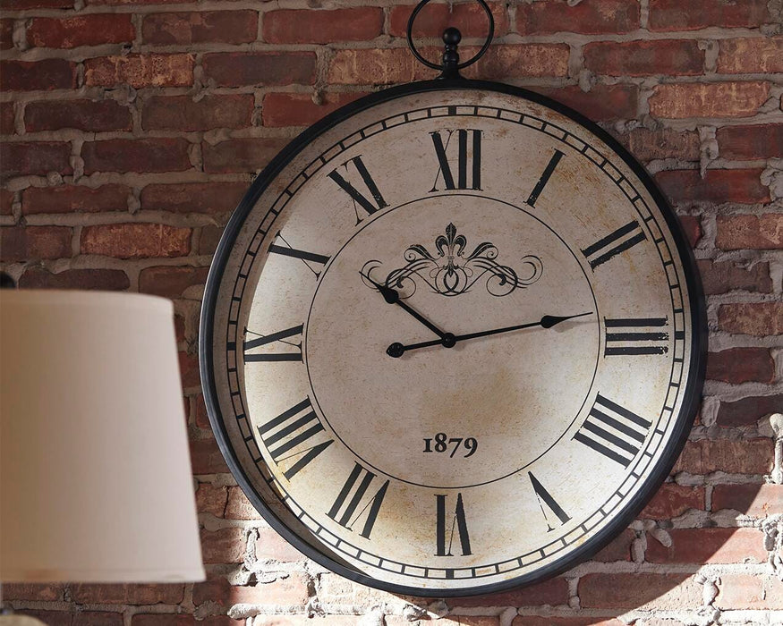 Augustina Wall Clock - Home Furniture And More (Brentwood, MD)