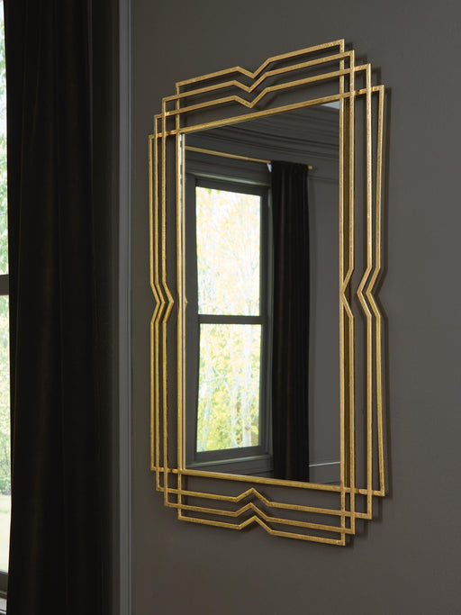 Claybrook Accent Mirror - Home Furniture And More (Brentwood, MD)