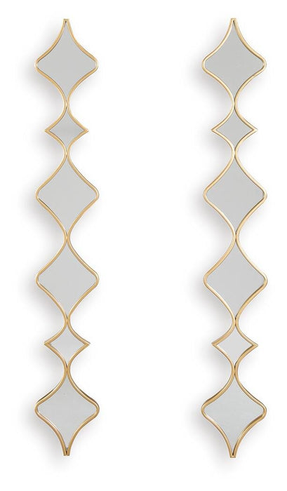 Harriswood Accent Mirror Set (Set of 2) - Home Furniture And More (Brentwood, MD)
