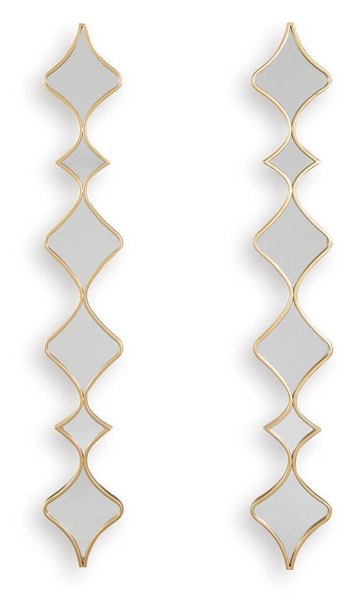 Harriswood Accent Mirror Set (Set of 2) - Home Furniture And More (Brentwood, MD)