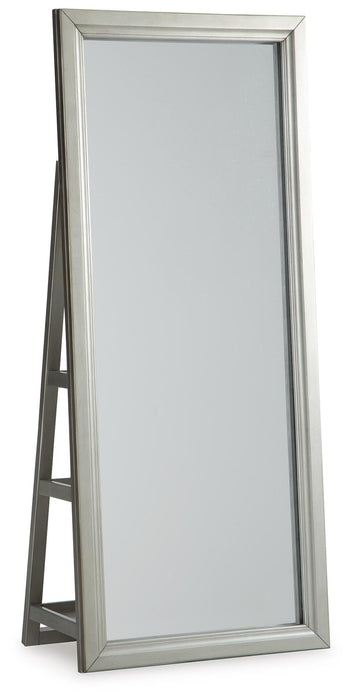 Evesen Floor Standing Mirror/Storage - Home Furniture And More (Brentwood, MD)