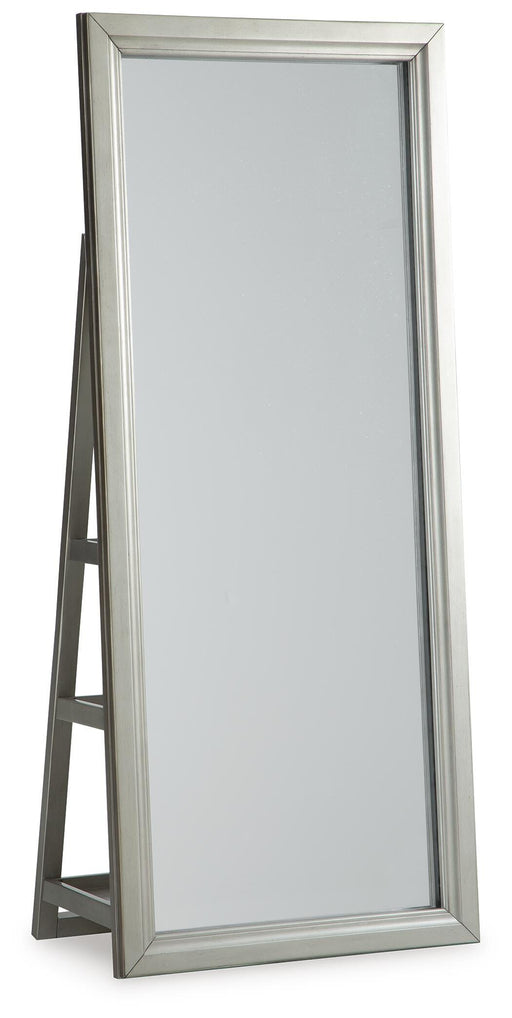 Evesen Floor Standing Mirror/Storage - Home Furniture And More (Brentwood, MD)