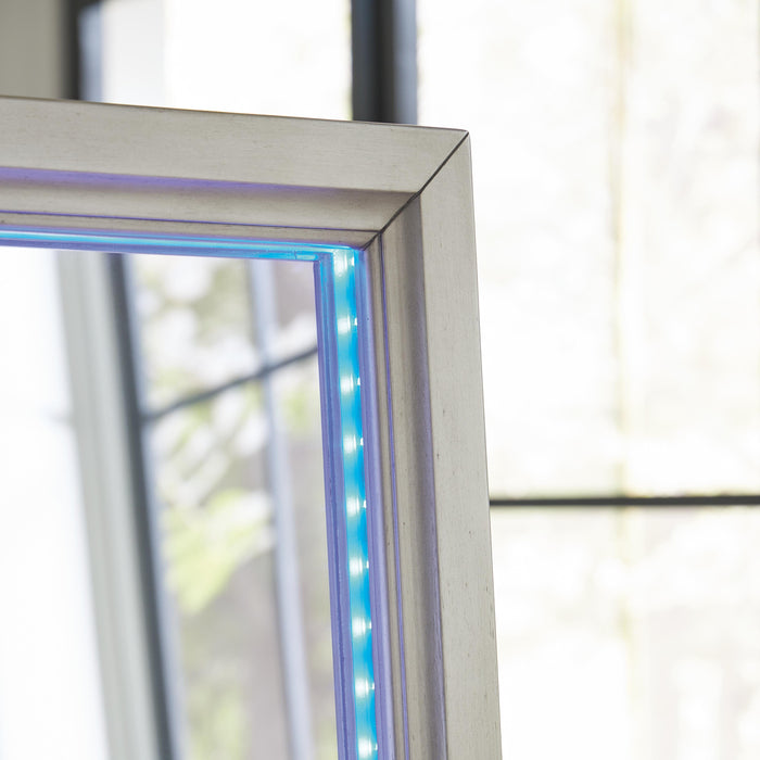 Evesen Floor Standing Mirror/Storage - Home Furniture And More (Brentwood, MD)