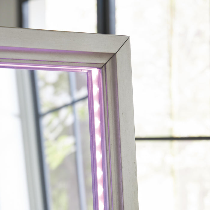 Evesen Floor Standing Mirror/Storage - Home Furniture And More (Brentwood, MD)