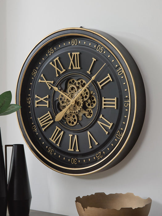 Dairton Wall Clock - Home Furniture And More (Brentwood, MD)