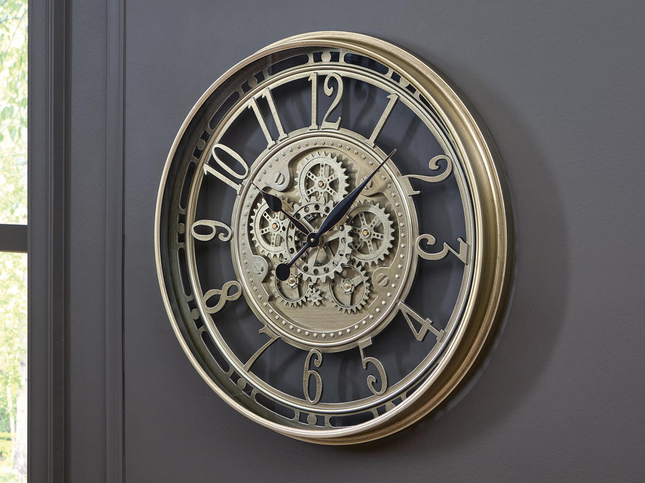 Gilover Wall Clock - Home Furniture And More (Brentwood, MD)