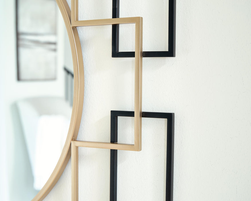 Oceanal Accent Mirror - Home Furniture And More (Brentwood, MD)