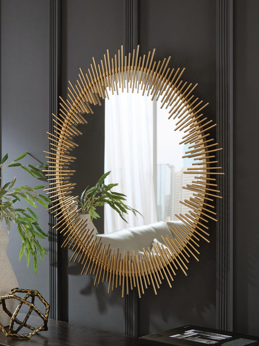 Wainport Accent Mirror - Home Furniture And More (Brentwood, MD)