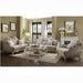 Chelmsford Beige Fabric & Antique Taupe Sofa w/5 Pillows - Home Furniture And More (Brentwood, MD)