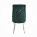 Dekel Green Fabric & Stainless Steel Side Chair - Home Furniture And More (Brentwood, MD)